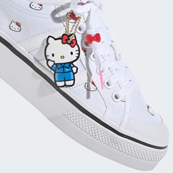 ADIDAS HELLO KITTY NIZZA PLATFORM SHOES - Picture 9 of 9